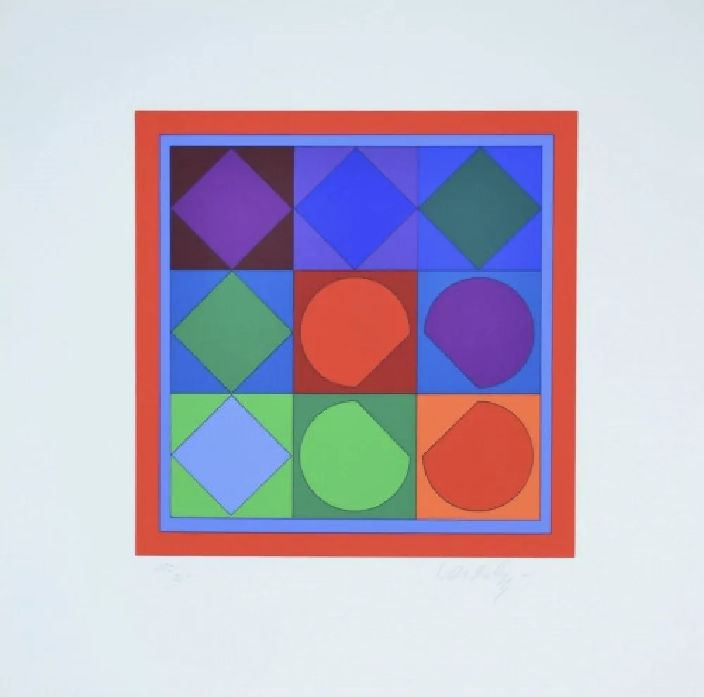 Múltiplo Vasarely - Vega