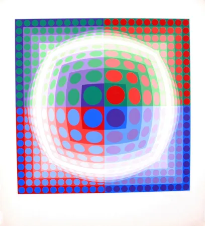 Serigrafia Vasarely - VEGA
