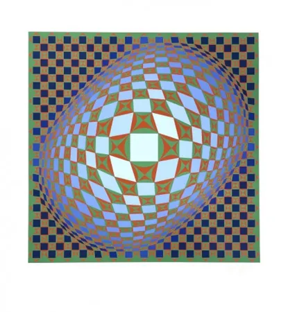 Serigrafia Vasarely - Vilag
