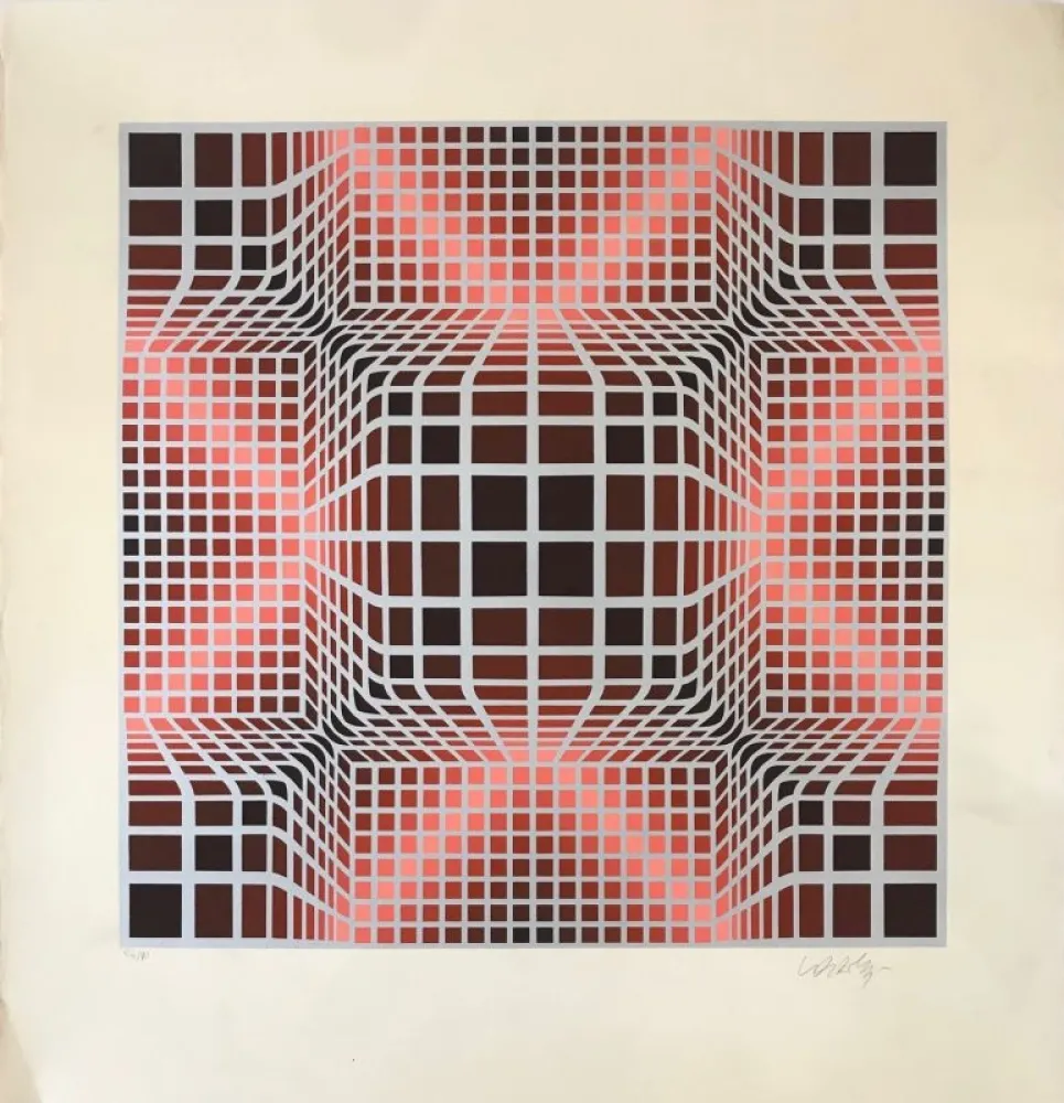 Serigrafia Vasarely - Vorosh Arg 