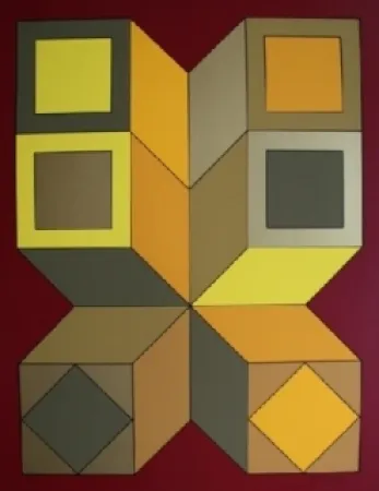Serigrafia Vasarely - XICO 6