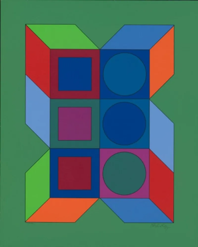 Múltiplo Vasarely - XLV