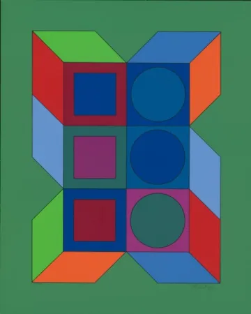 Múltiplo Vasarely - XLV