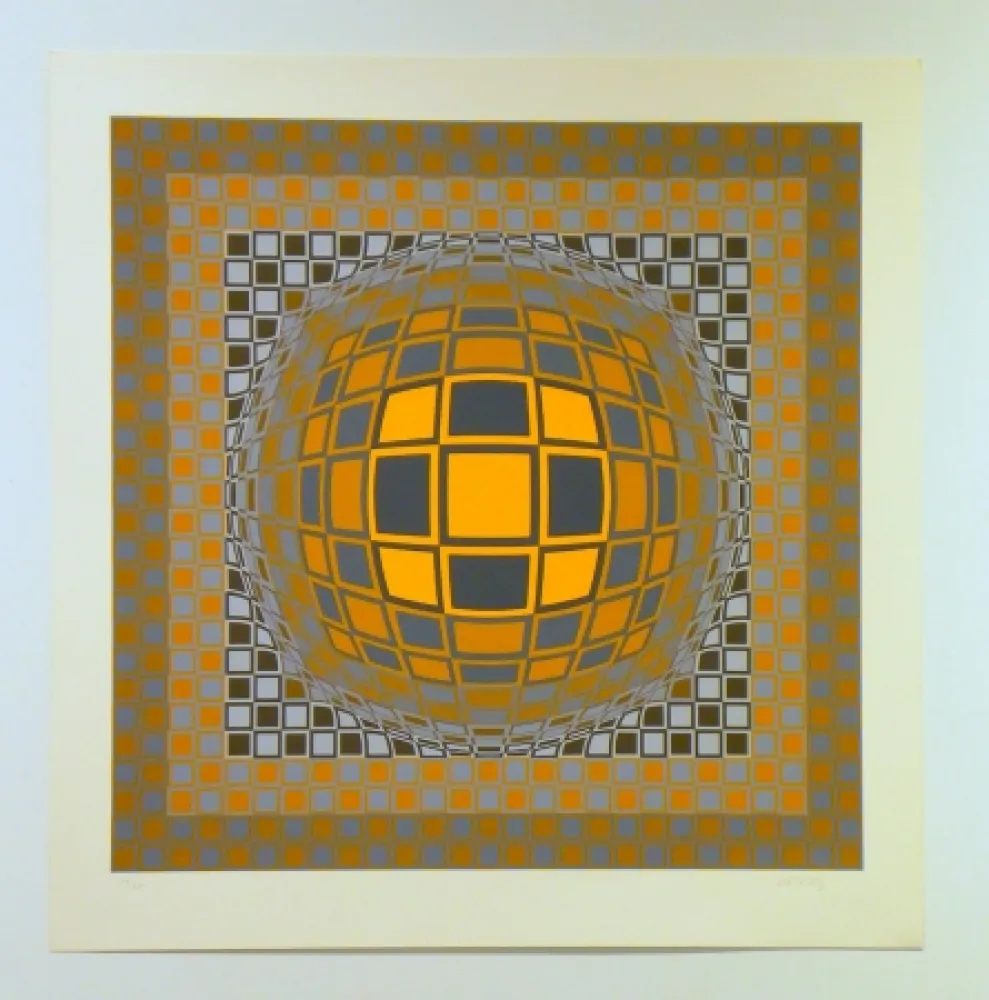 Serigrafia Vasarely - Zeng