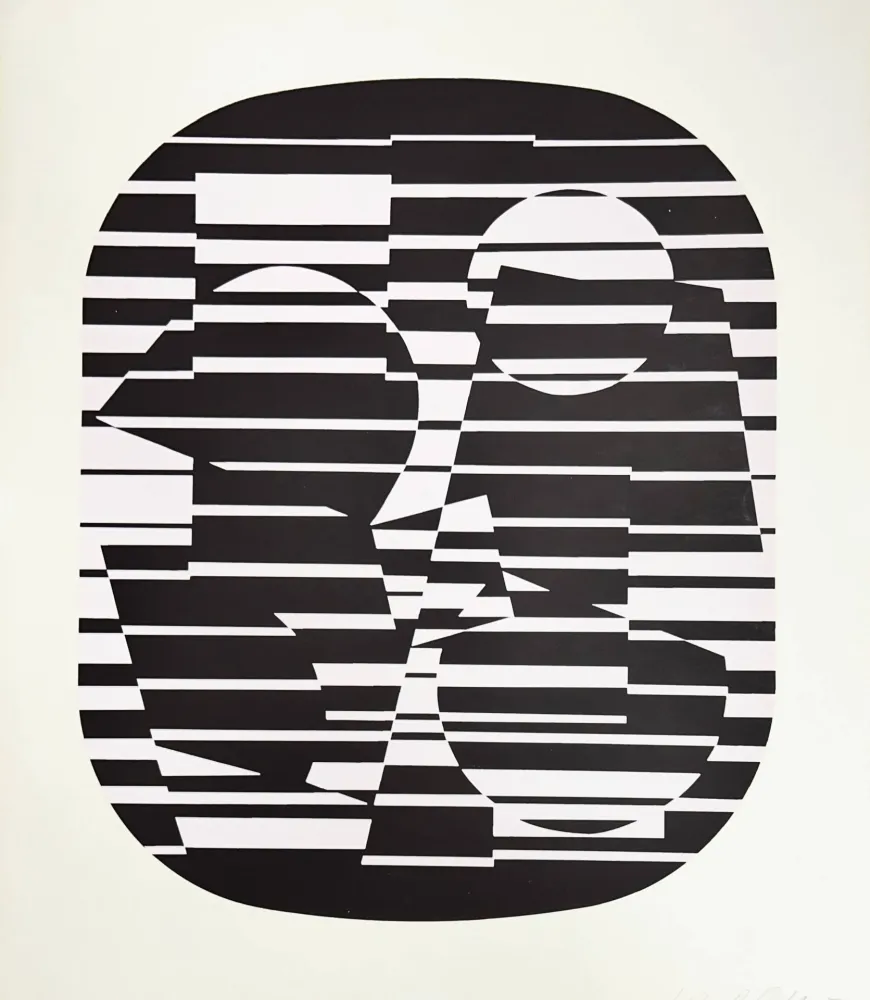 Serigrafia Vasarely - Zeta
