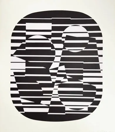 Serigrafia Vasarely - Zeta