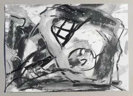 Serigrafia Vedova - Composizione