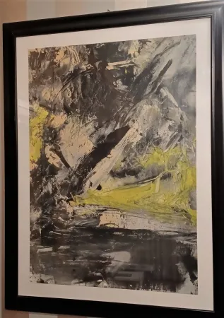 Serigrafia Vedova - Composizione informale