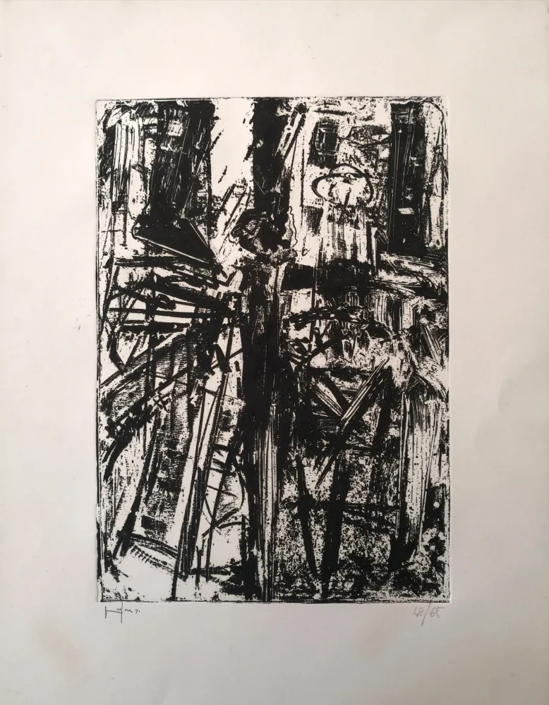 Água-Forte Vedova - De America II