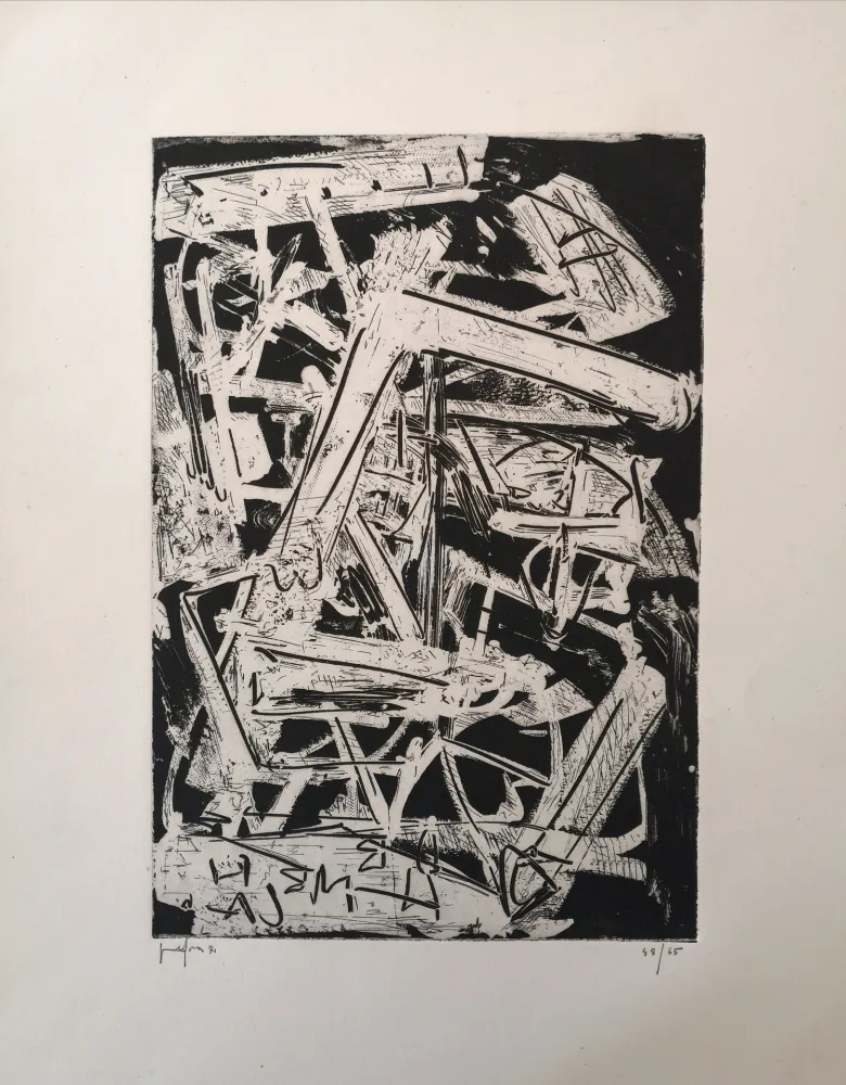 Água-Forte Vedova - De America V