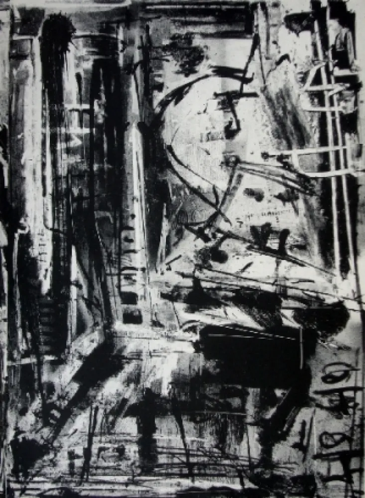 Litografia Vedova - Immanente 1