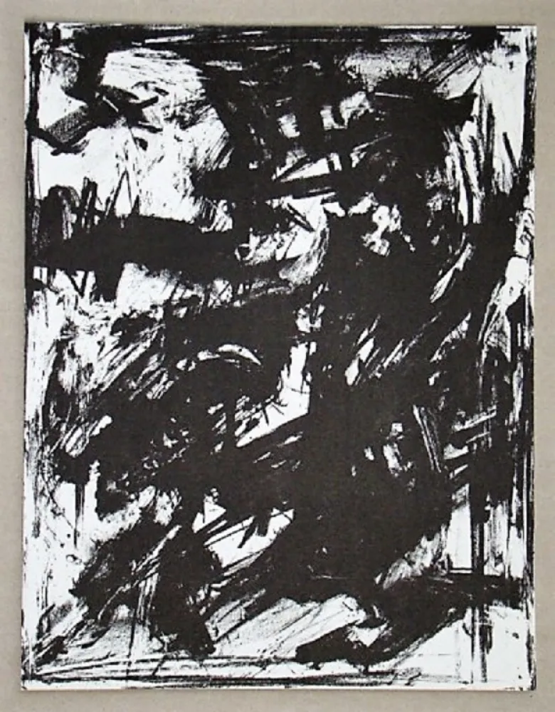 Litografia Vedova - Intolleranza 1960