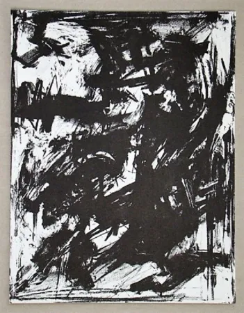 Litografia Vedova - Intolleranza 1960