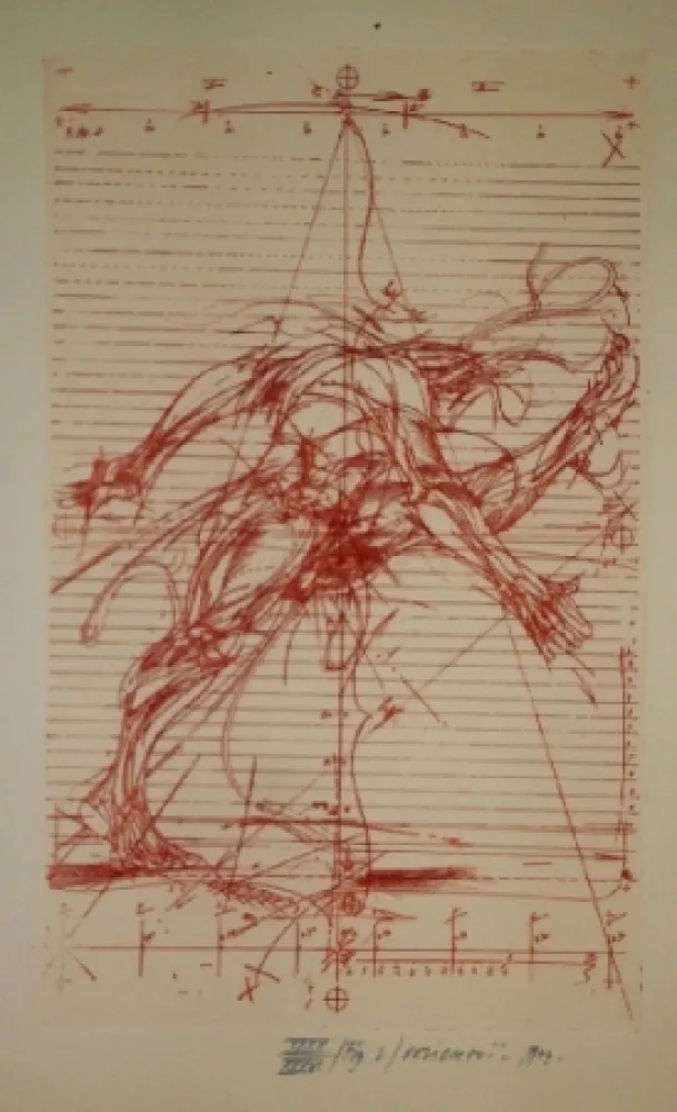 Livro Ilustrado Velickovic - La prison chiffree du temps - 18 gravures signées