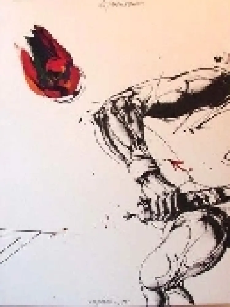 Litografia Velickovic - Roland Garros