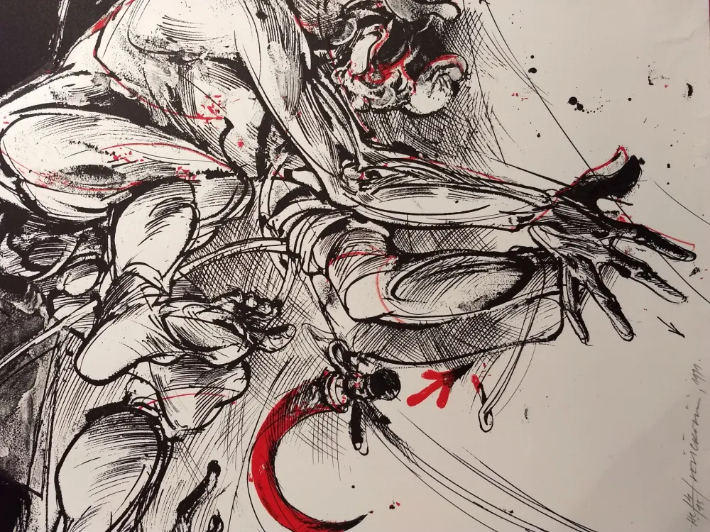 Litografia Velickovic - Unknown