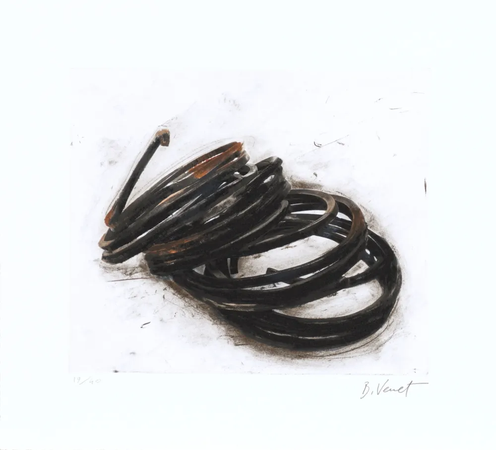 Água-Forte Venet - Effondrement - Indeterminate Lines 05