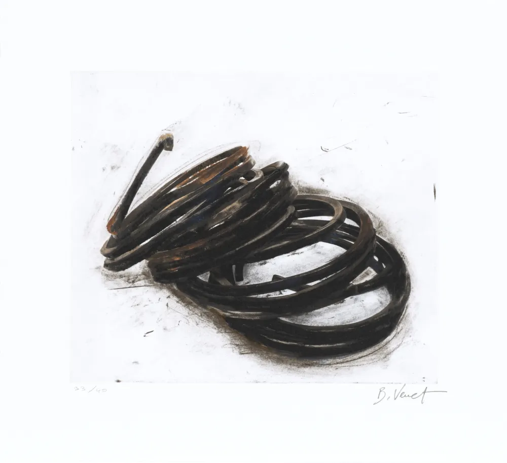 Água-Forte Venet - Effondrement - Indeterminate Lines 05