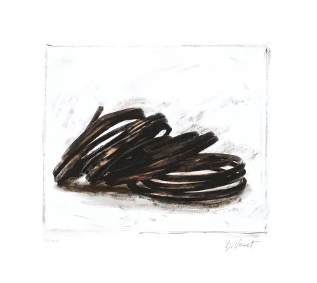 Água-Forte Venet - Effondrement - Indeterminate Lines 06