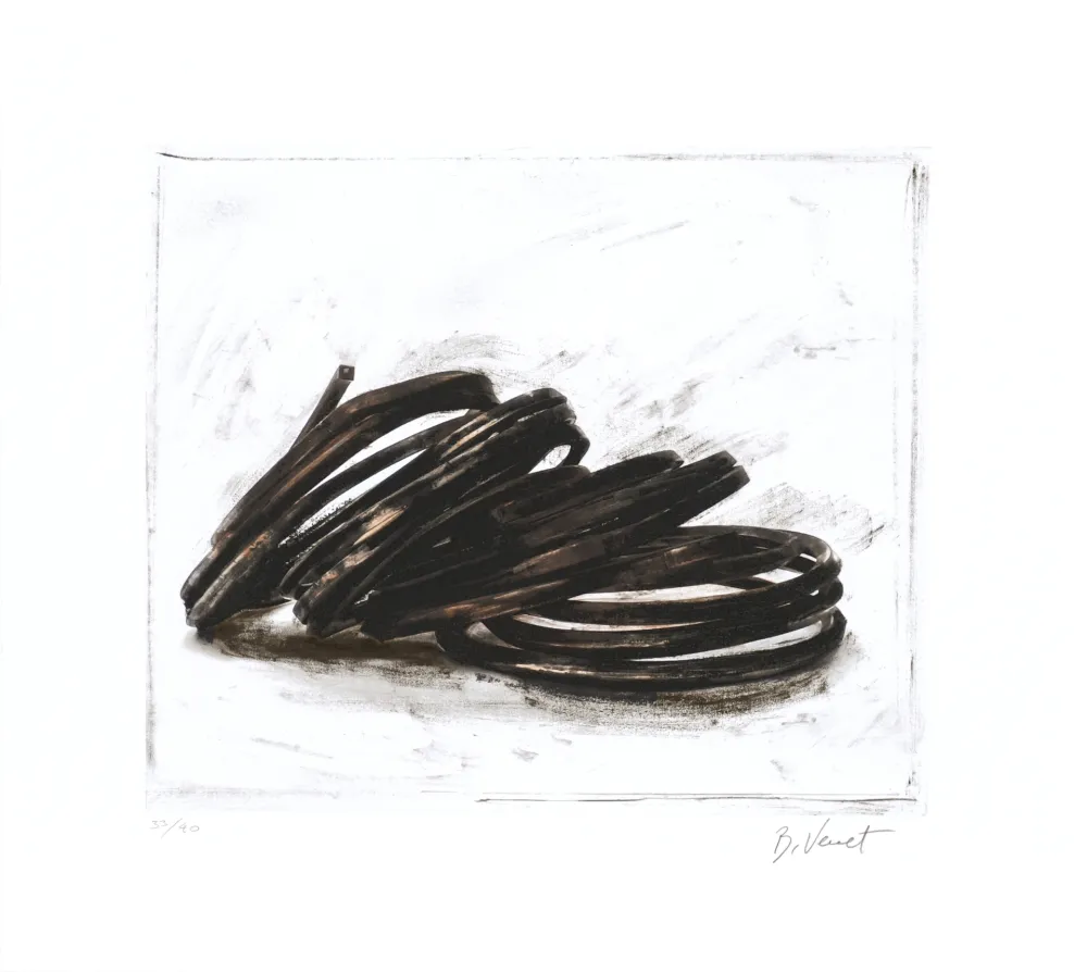 Água-Forte Venet - Effondrement - Indeterminate Lines 06