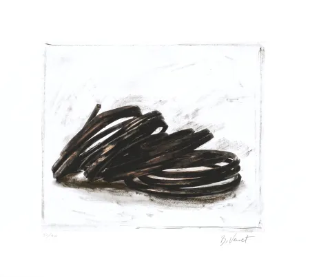Água-Forte Venet - Effondrement - Indeterminate Lines 06