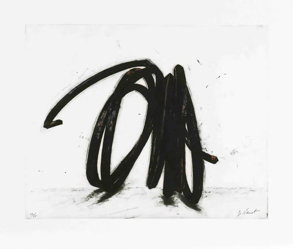 Água-Forte Venet - Indeterminate Line II