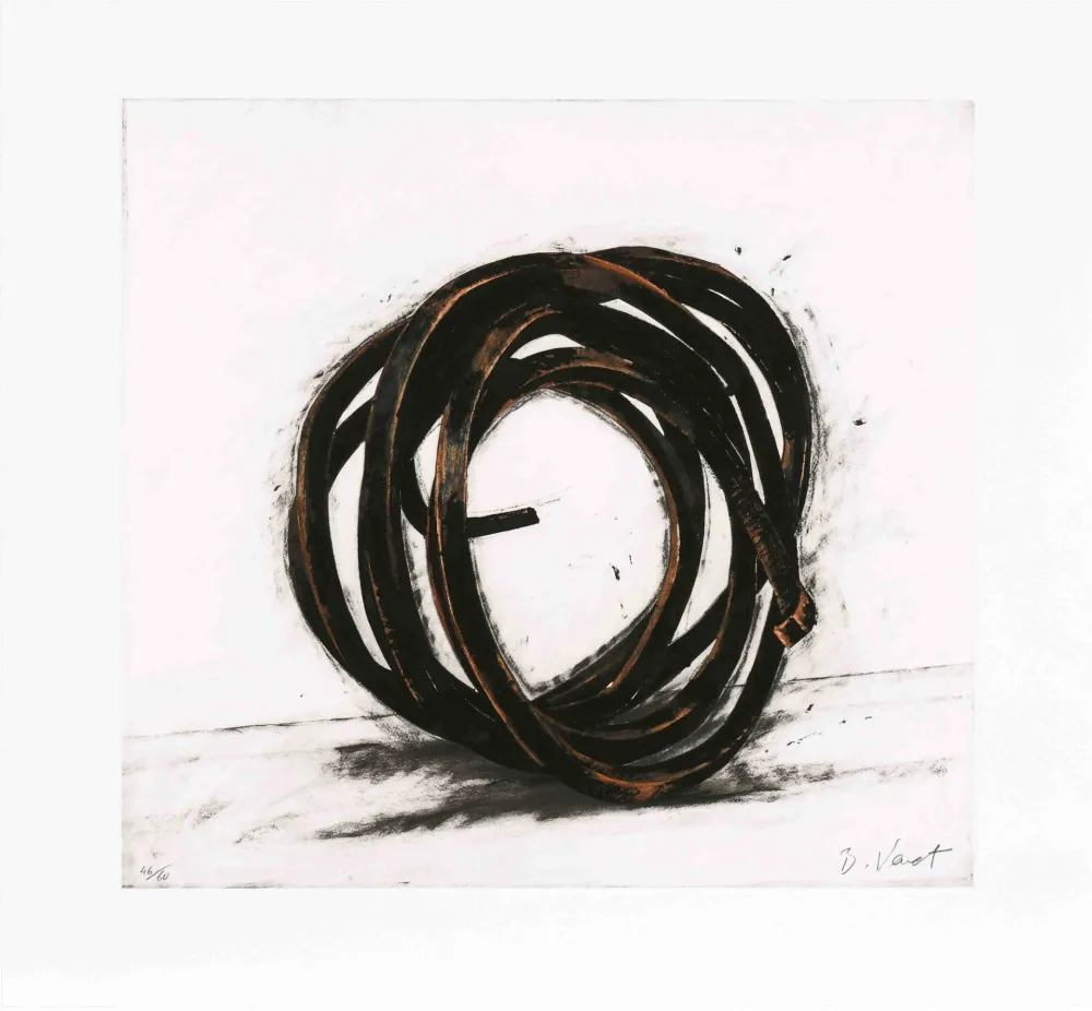 Água-Forte Venet - Indeterminate Line III