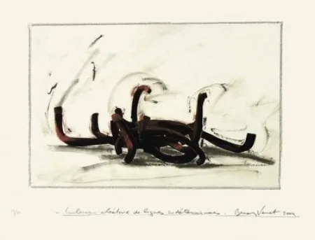 Serigrafia Venet -  Indeterminate Lines