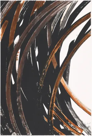 Serigrafia Venet - Untitled V (Arcs)