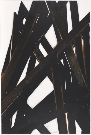 Serigrafia Venet - Untitled VIII (Angles)