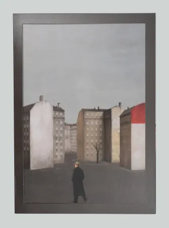 Serigrafia Ventura - L'uomo che guarda