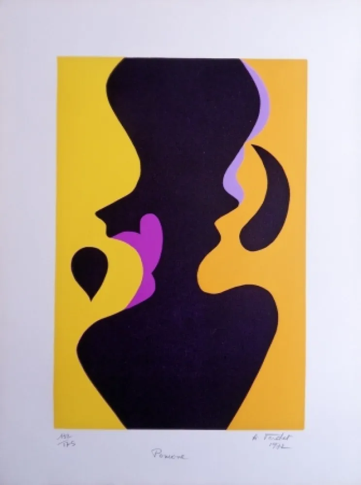 Litografia Verdet - Pomone