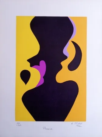 Litografia Verdet - Pomone