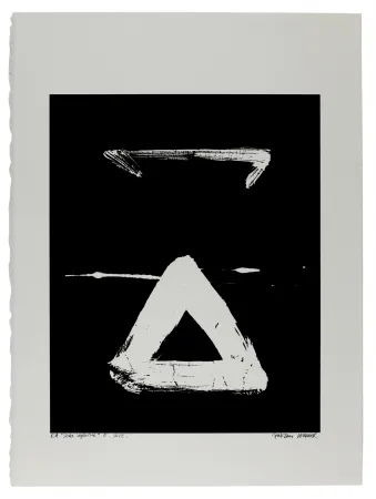 Serigrafia Verdier - Etude du sedes sapientiae, étude n°7