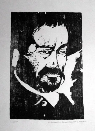 Xilogravura Viani - Capitano di mare