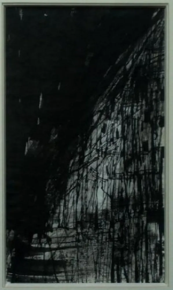 Litografia Vieira Da Silva - Hommage Pessoa