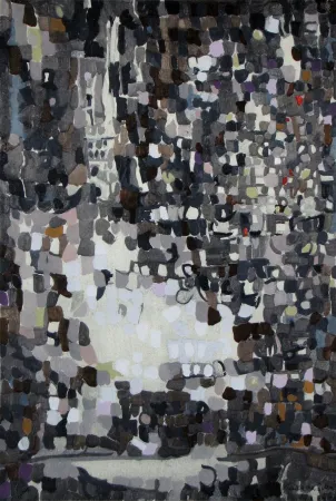 Estêncil Vieira Da Silva - Peinture, 1956