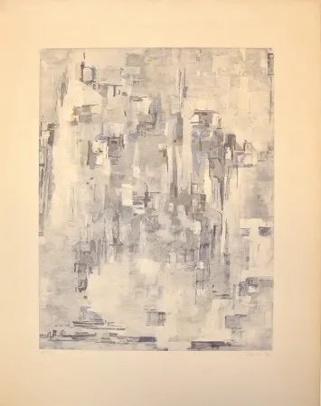 Água-Forte E Água-Tinta Vieira Da Silva - Senza Titolo I