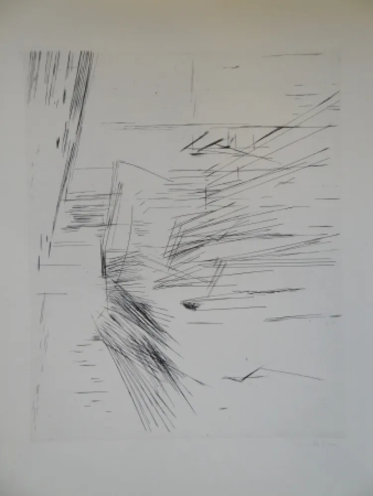 Gravura Vieira Da Silva - Untitled