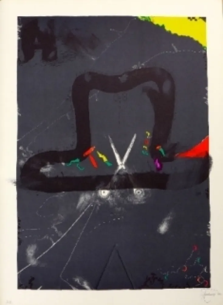 Litografia Viladecans - Homenatge a Joan Prats 