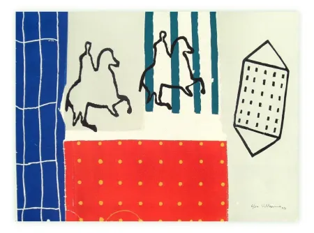 Gravura Villarino - Serie El ajedrez y el tiempo