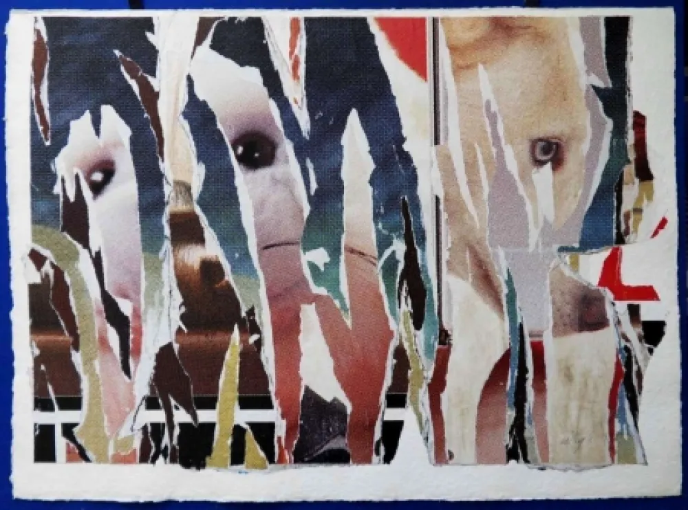 Sem Técnica Villeglé - Lacération au retriever