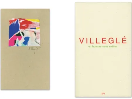 Livro Ilustrado Villeglé - L'Art en écrit