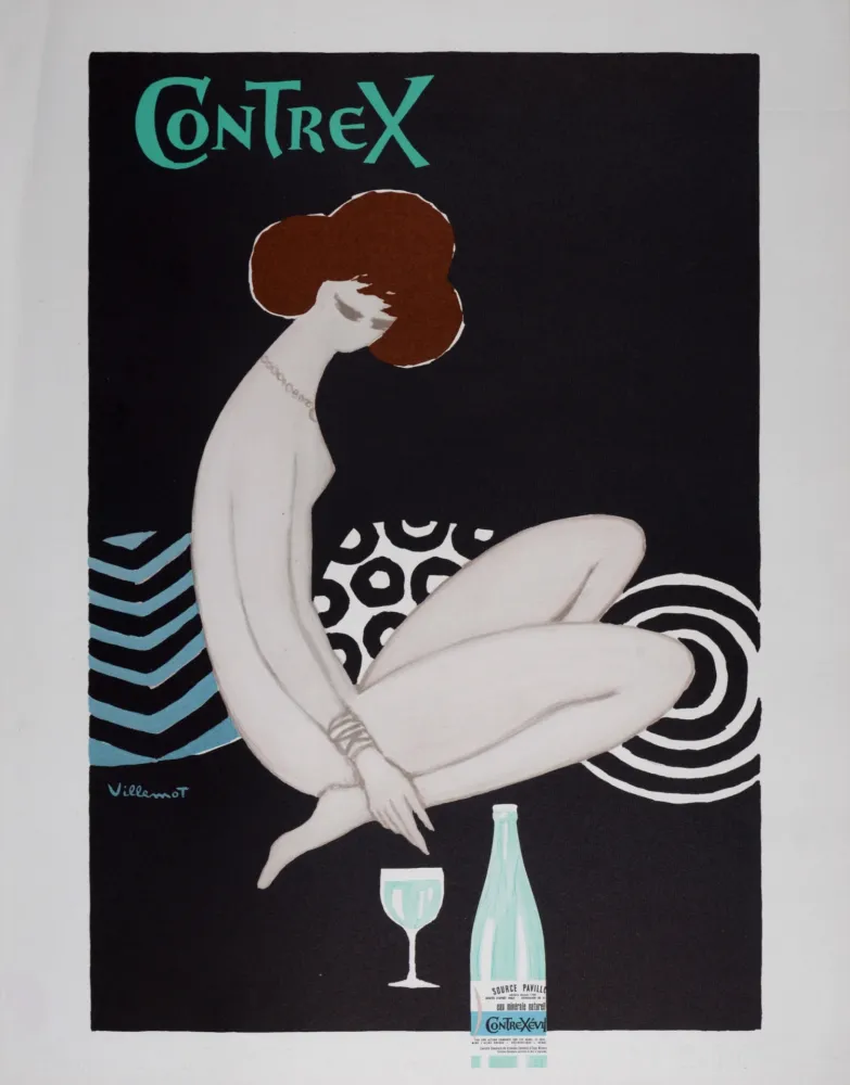 Litografia Villemot - Contrex, c. 1980