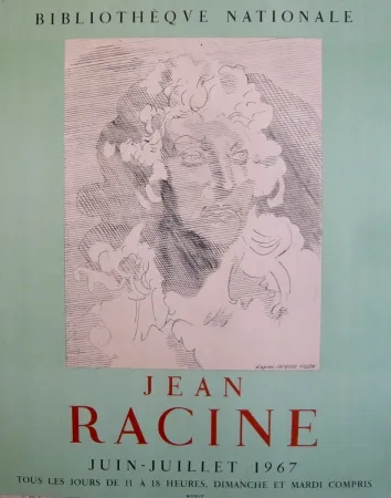 Cartaz Villon - Affiche exposition Jean Racine BNF