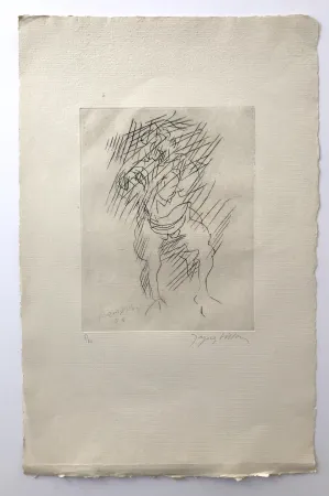 Gravura Villon - Bébé debout