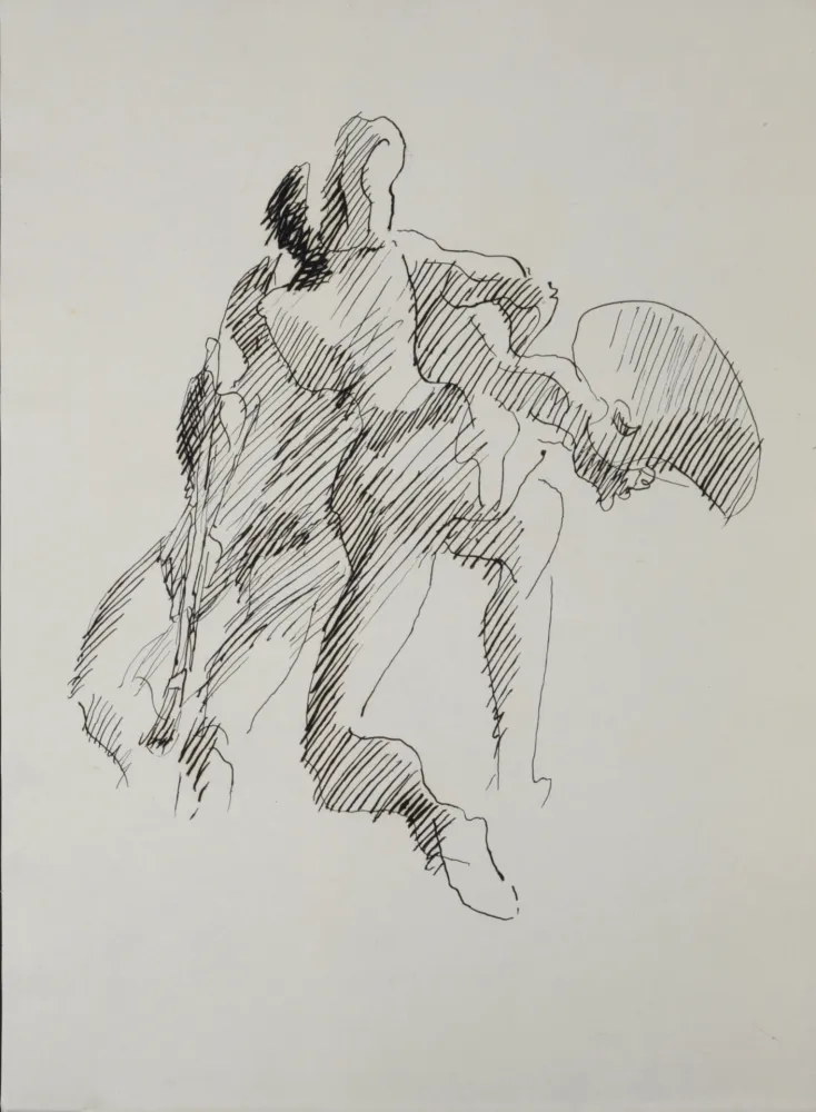Gravura Villon - Figure, 1962
