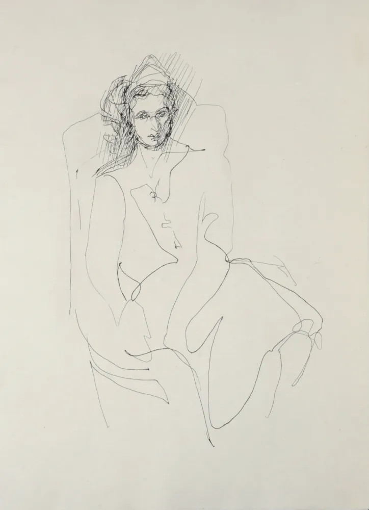 Gravura Villon - Figure, 1962