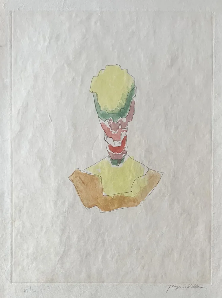 Gravura Villon - Figure, 1962