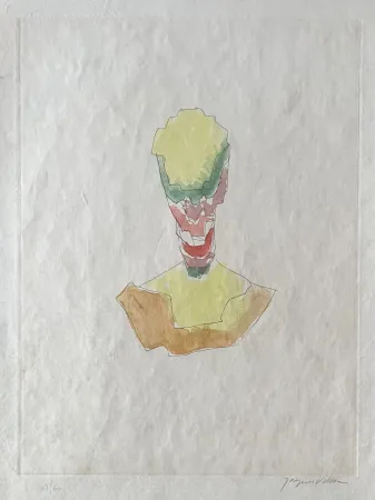 Gravura Villon - Figure, 1962